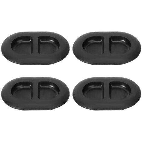 Tappi di arresto in gomma impermeabili Eosnow per telaio auto, accessori adatti per Jeep Wrangler JK 2007-2017