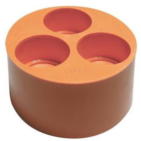 TAPPI DI RIDUZIONE 3 VIE Misura: Diam.100 x 40 x 40 x 40