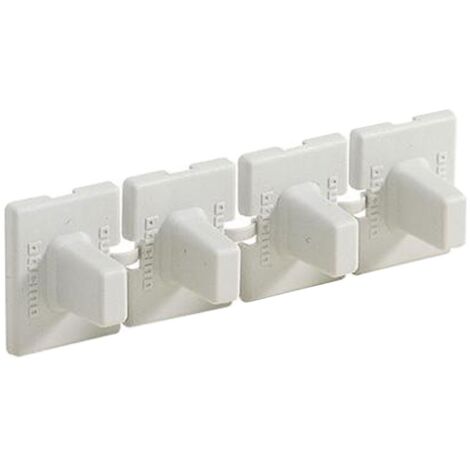 Tappi isolanti Bticino per copertura attacchi lamellari FPP/4