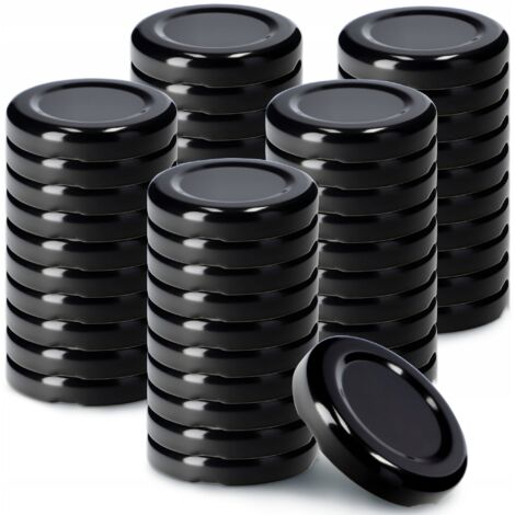Tappi KADAX 50x per barattoli, bottiglie coperchi Fi 43, tappi per bottiglie