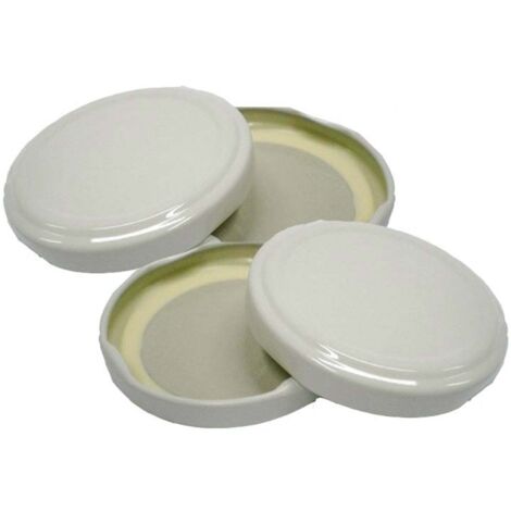 Tappi per barattoli in vetro capsule per boccaci conserve e passata di pomodoro -53 mm / Confezione da 100 pezzi