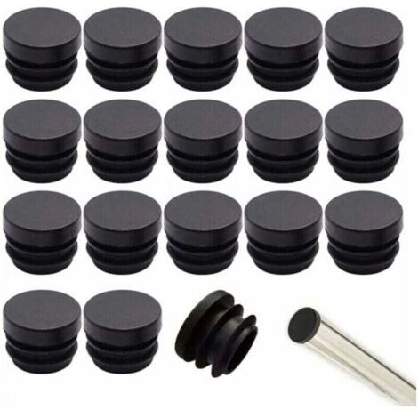 Tappi per gambe di sedia da 16 mm, 32 pezzi, tappi rotondi in plastica per gambe di sedia, tappi per tubi di sedia, protezioni per gambe di sedia