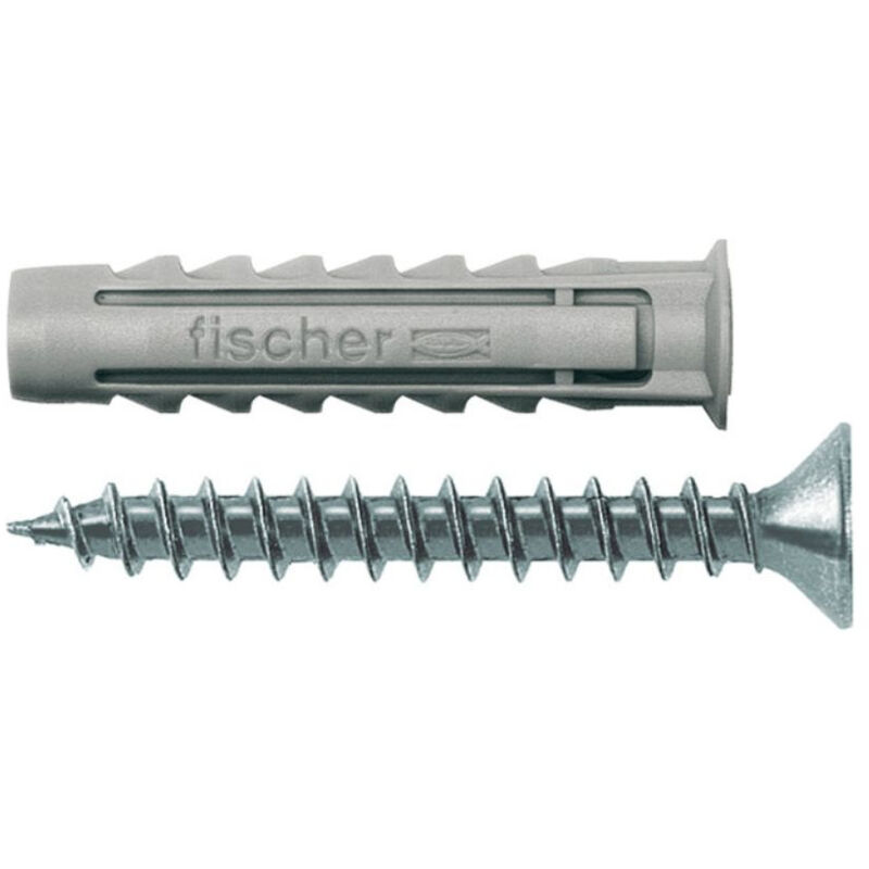 Blister blocco+vite Fischer sx 8x40 sk nv 10 pz 90894