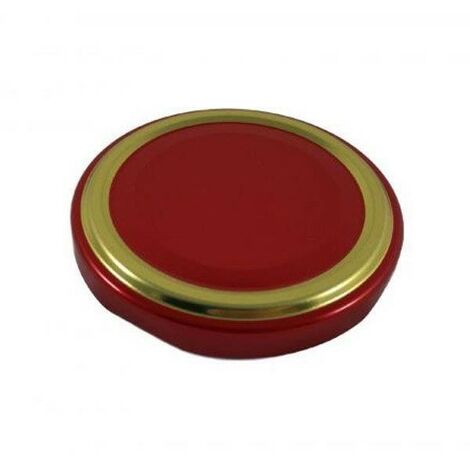 TAPPO CAPSULA TWIST- OFF PER BARATTOLI IN VETRO CHIUSURA ERMETICA 70MM