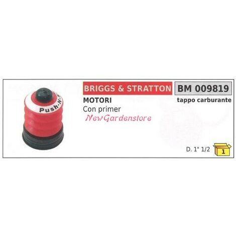 Tappo carburante B&S tagliaerba tosaerba rasaerba con primer 009819