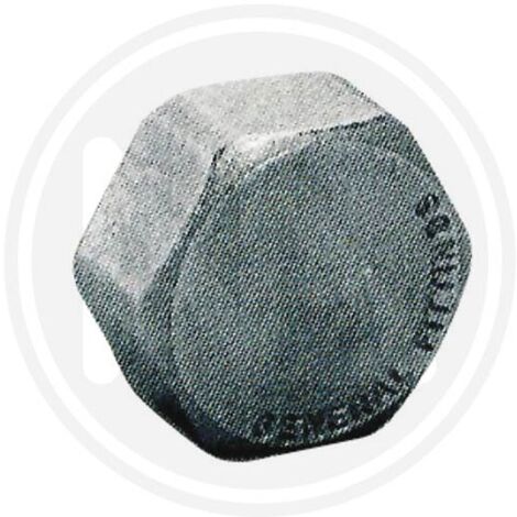 TAPPO CHIUSO 3/4""" TUBO STUFA PELLET ACCIAIO INOX304