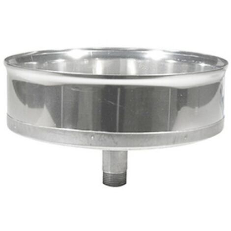 TAPPO CHIUSURA ACCIAIO 316L CON SPURGO Diam. 250