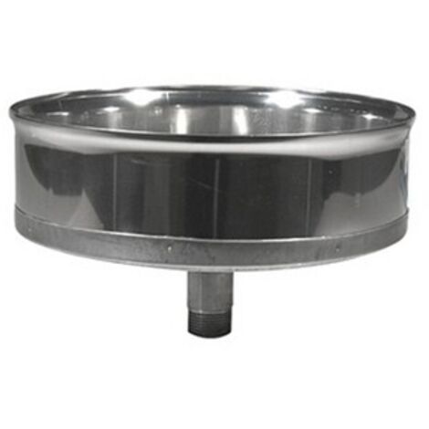 TAPPO CHIUSURA ACCIAIO CON SPURGO Misura: Diam. 80
