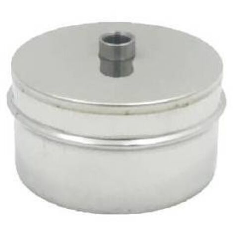 TAPPO CHIUSURA IN ACCIAIO MASCHIO CON SPURGO Misura: Diam. 180