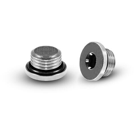 TAPPO CILINDRICO CON ORING 1/8" 1/4" 3/8" 1/2" 3/4"  3/8"