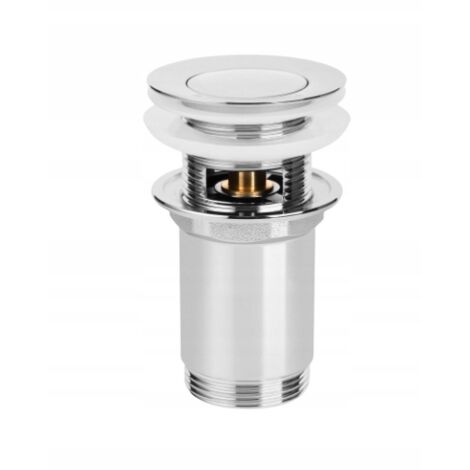 TAPPO CLICK-CLACK IN OTTONE PER LAVABO FUNGO PICCOLO - H/SC-B1-027G