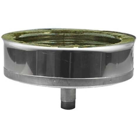 TAPPO CONDENSA ACCIAIO INOX 316L Misura: Diam. 100x150