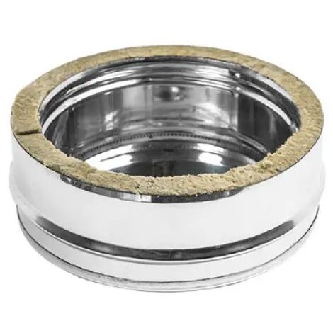 Tappo condensa doppia parete acciaio inox aisi 316 parte interna aisi 304 parte esterna ø200 interno - ø250 esterno - sp. 0,5 mm EUROPROFIL