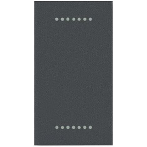 Tappo copriforo 1 modulo per serie civile Ave Noir Sistema 45 45313
