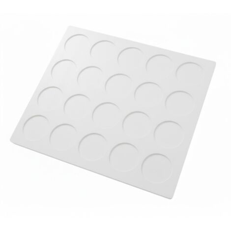 TAPPO COPRIFORO ADESIVO D 13 MM BIANCO 500 pezzi