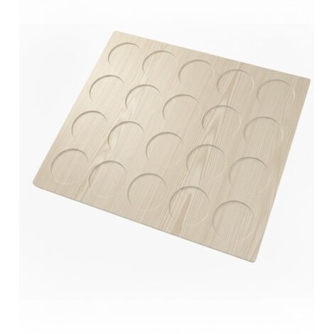 TAPPO COPRIFORO ADESIVO D 13 MM FRASSINO 500 pezzi