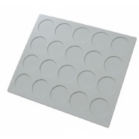 TAPPO COPRIFORO ADESIVO D 13 MM GRIGIO CHIARO 500 pezzi