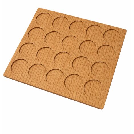 TAPPO COPRIFORO ADESIVO D 13 MM ROVERE VENATO 500 PEZZI