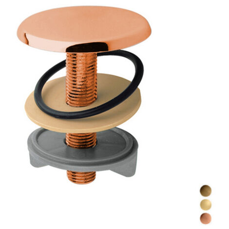 TAPPO COPRIFORO IN OTTONE Ramato PB