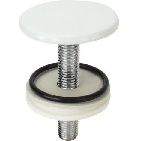 TAPPO COPRIFORO SANITARI ABS - BIANCO MM 50 CF=PZ 10- 1 confezioni