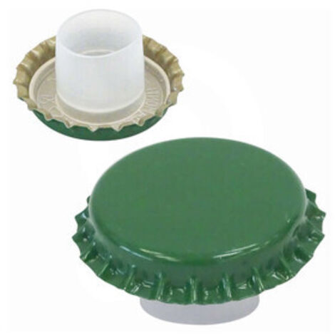 TAPPO CORONA D 29 MM BIDULE ALTA CF 100 PZ VERDE- 1,0 confezione