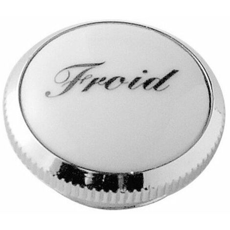 Tappo decorativo RETRO Froid per maniglie a croce in ottone pregiato IDEAL STANDARD