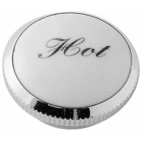 Tappo decorativo RETRO Hot per maniglie a croce cromato IDEAL STANDARD