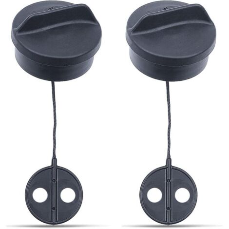 Tappo del serbatoio del carburante per tosaerba STIHL FS38, FS45, FS55, FS56, FS80, FS81, FS85, FS88, FS120. 2 pezzi. AUMEL