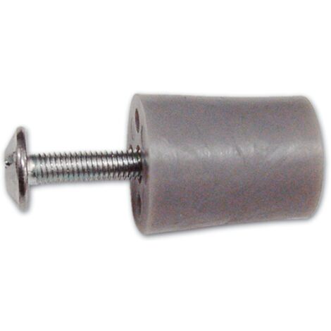 Tappo di Arresto in Nylon per Avvolgibili misura 30 mm Grigio 10pz