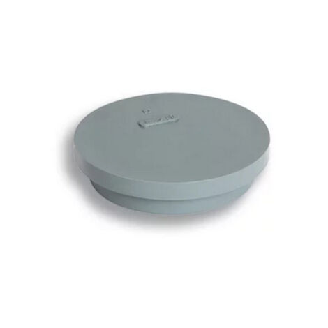 Tappo di chiusura in pvc grigio  D. 50 - H.20 mmNICOL