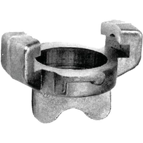Tappo di collegamento rapido in ottone - Guarnizione NBR da 41 mm tra staffe