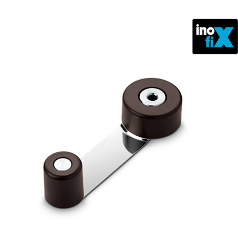 Tappo di fermo girevole Inofix EDM 66618 in metallo marrone (blister)