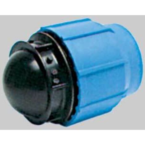 TAPPO DI FINE LINEA A COMPRESSIONE PER TUBO POLIETILENE UNIDELTA Ø50 - PN16