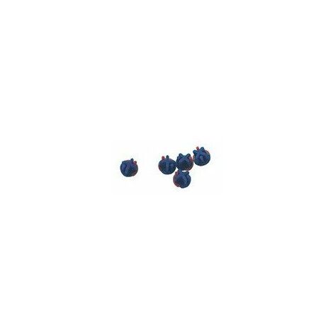 Tappo di marcatura rosso / blu cromato KLUDI