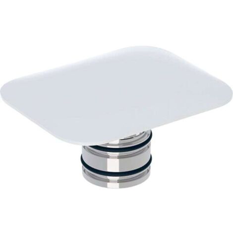 Tappo di scarico in ceramica bianca Geberit