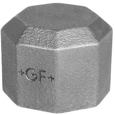 Tappo femmina in ghisa malleabile zincato 1/2" GEORG FISCHER
