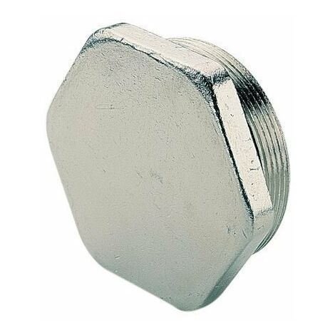 Tappo Filettatura PG in ottone nichelato a chiave esagonale utilizzato per la chiusura di fori filettati Filettatura PG21