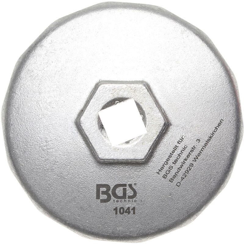 Bgs Technic - Chiave per filtro dell'olio 14 lati ø 74 mm per Audi, bmw, Mercedes-Benz, Opel, vw