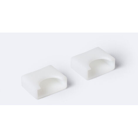 Tappo Finale Striscia LED 24V WALL WASHER 30º Larghezza 14mm IP44 14 mm