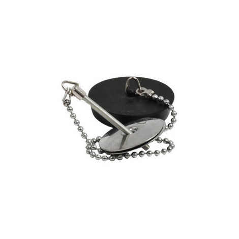 Tappo gomma con flangia diam. 40 mm
