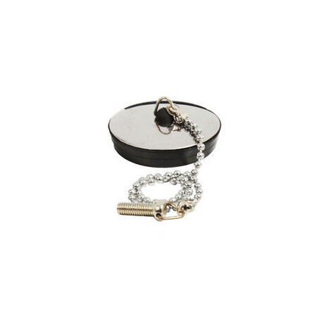 Tappo gomma con vite e dado diam. 45 mm