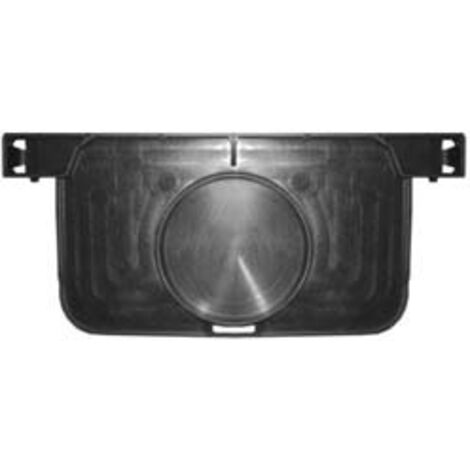 TAPPO IN ABS PER CANALETTA- - cm.13x15h. - ø cm.5-7,5 - 2 pezzi
