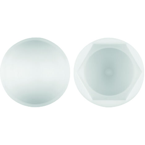 Tappo in plastica per MT - Bianco M8 - Confezione da 250