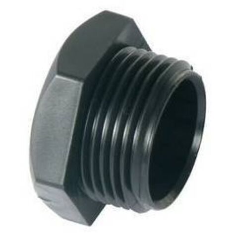 TAPPO IN PP NERO Misura: 1"1/2