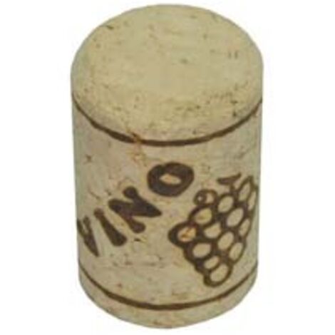 TAPPO IN SUGHERO AGGLOMERATO- - ø mm.24x40h. - 100 pezzi