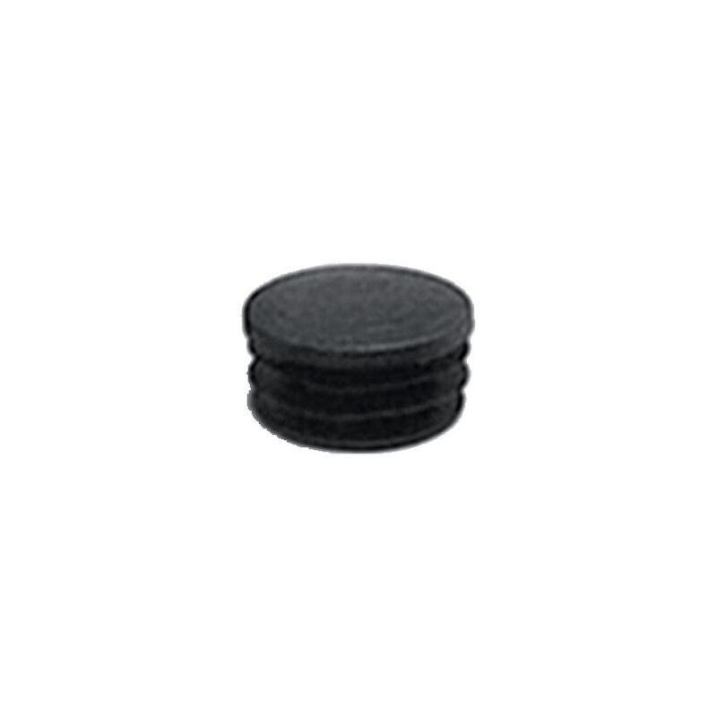 Tappo terminale interno nero 35MM in plastica