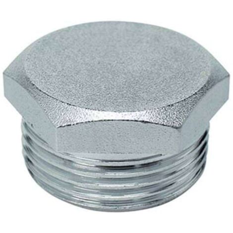 TAPPO M OTTONE CROMATO 290 GEBO - 1/2M - 10 pezzi