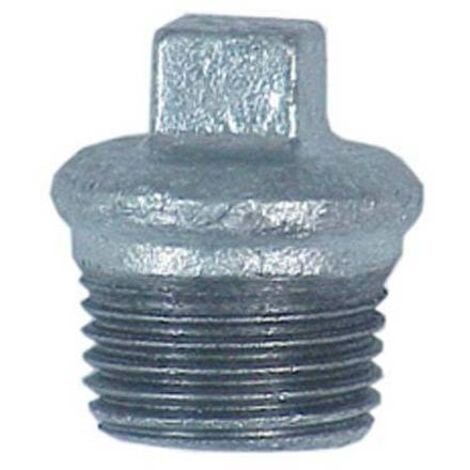EURACCORDI Tappo Maschio 1/2" Zincato