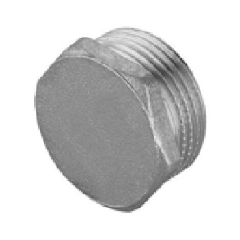 TAPPO MASCHIO IN OTTONE CROMO IBP 3/4&quot in ottone CW617N-DW
