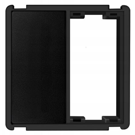 Tappo nero da 1/2" - Pannello per sistema RTX SH